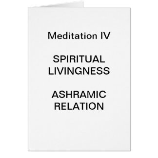 Série de méditation DK : Méditation IV - CARD