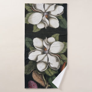 Série De Serviettes De Bain En Fleur De Magnolia V