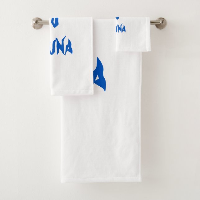 Série de serviettes de sauna (En situation)