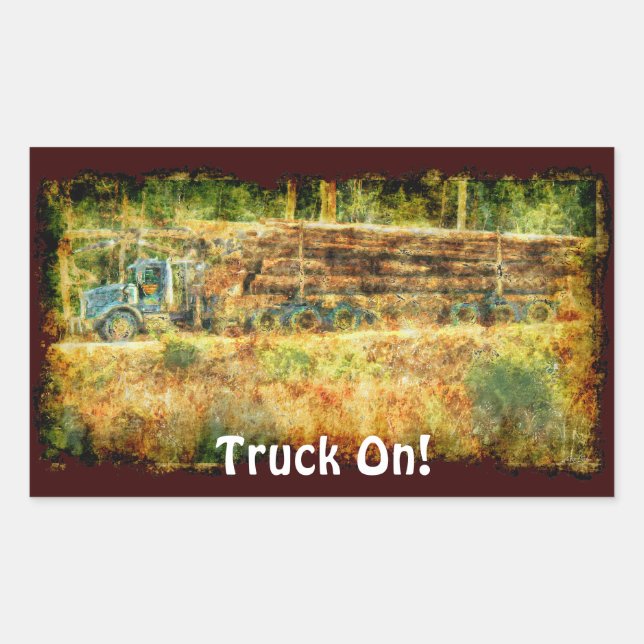 Série de stickers pour conducteur de camion à gran (Devant)