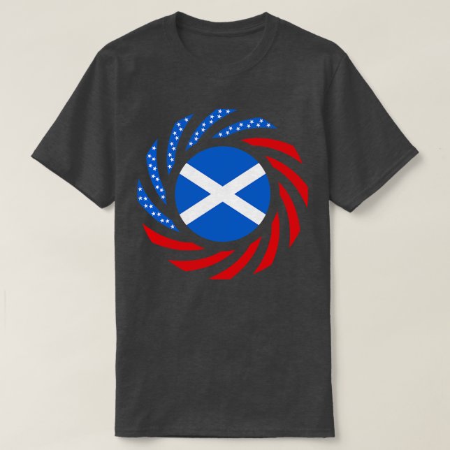 Serie der schottischen amerikanischen multinationa T-Shirt (Design vorne)