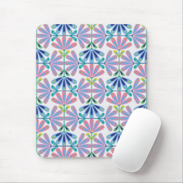 Serie für Retro-Floral Mousepad
