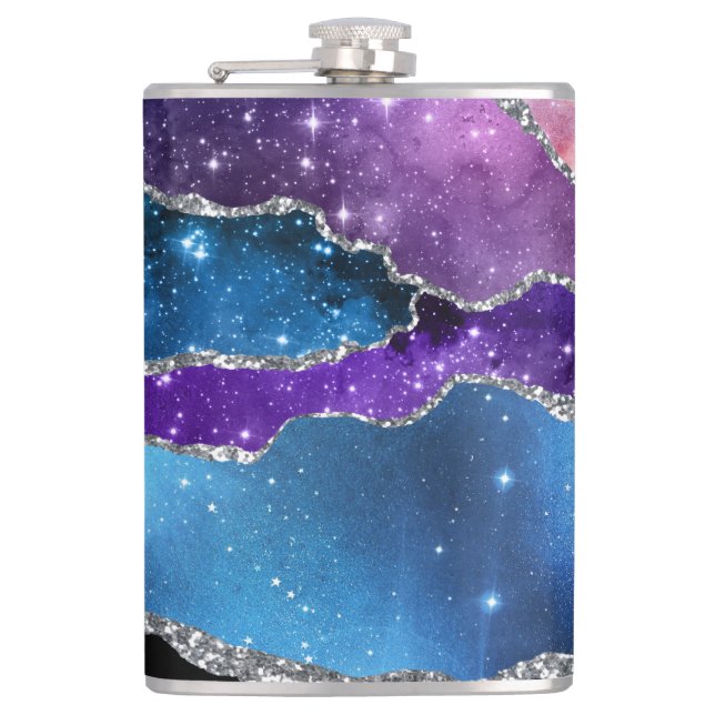 Série Galaxy Agate Design 7  Flacon (Devant)