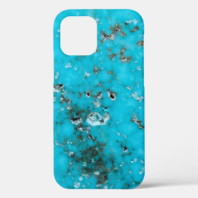 Série Gemstone - coque iphone Coque Turquoise (Verso)