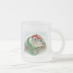 Serie glücklicher Tiere "8" Mattglastasse