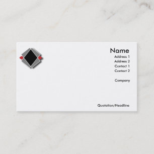 Série simple de logos - cartes de visite