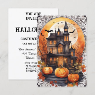 Série Spectrale : Une Invitation D'Halloween Comme