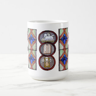 Série tasse en verre souillé de la tasse de mon