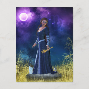 Série Zodiac : Carte Postale Virgo