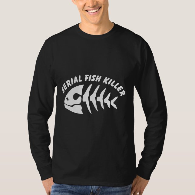 Serieller Fischkilometer perfekt T-Shirt (Vorderseite)