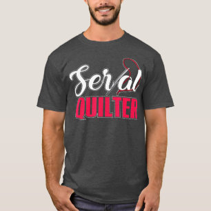 Serielles Quilter-Quilter-Stich-Sticken zum Nähen  T-Shirt