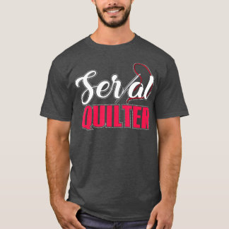 Serielles Quilter-Quilter-Stich-Sticken zum Nähen  T-Shirt