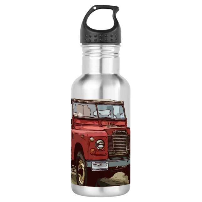 SERIEN EDELSTAHLFLASCHE (Vorderseite)
