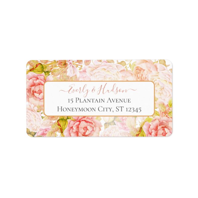 Serienity Blue Rose Rücksendeadresse (Vorne)