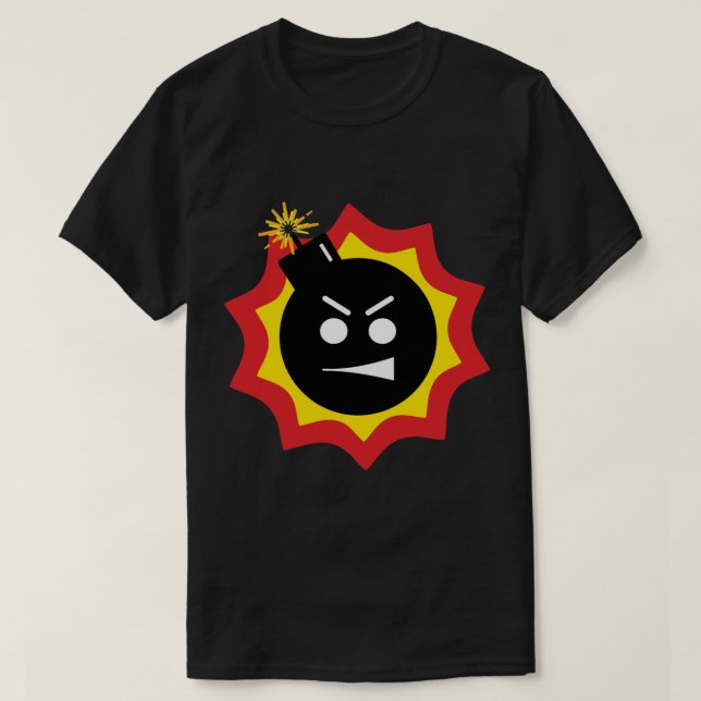 Sérieux Sam Short Fuse Bomb Logo Classic T-Shirt (Design devant)