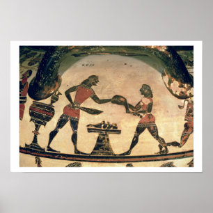 Séring Food for a Symposium, detail Poster