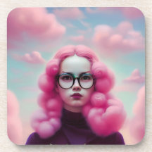 Seriös rosa Haare