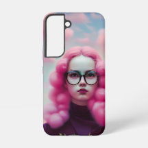 Seriös rosa Haare