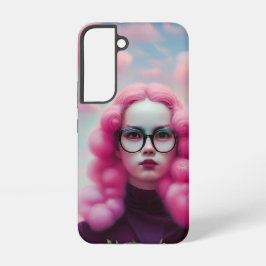Seriös rosa Haare Samsung Galaxy Hülle