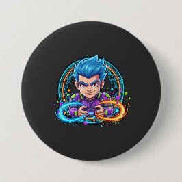 Serious About Funny Gaming Button