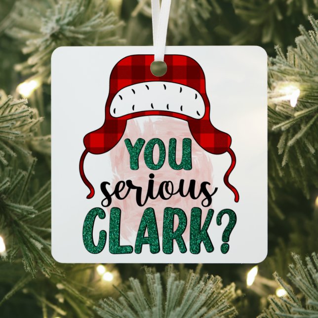 Serious Clark Ornament Aus Metall (InSitu)