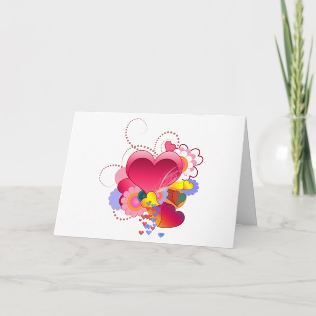 SERIOUS LOVE CARD DANKESKARTE (Vorderseite)