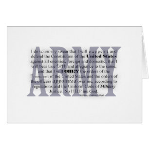 serment d'armée