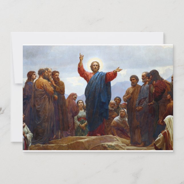 Sermon auf dem Berg (Vorderseite)