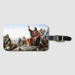 Sermon auf dem Berg - Gemälde von Carl Bloch Gepäckanhänger