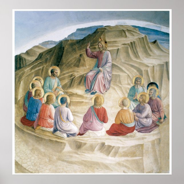 Sermon auf dem Mondplakat Poster (Vorne)