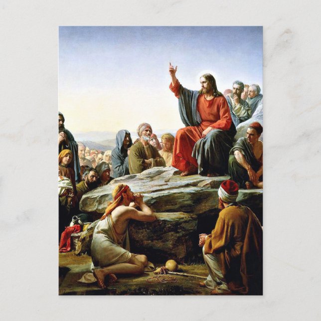 Sermon sur la carte de montage (Devant)