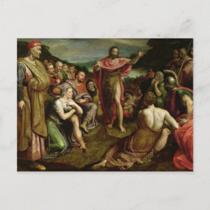 Sermon von St. Johannes dem Täufer Postkarte
