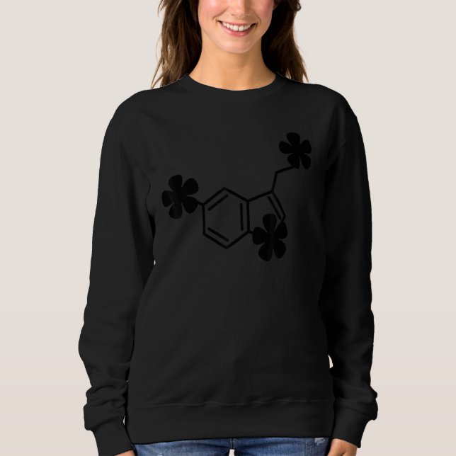 Serotonin Molecule School Psychologin Special Edu Sweatshirt (Vorderseite)