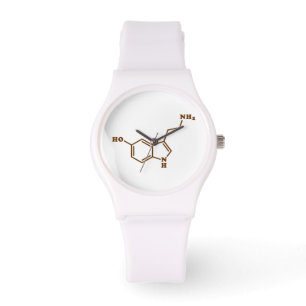 Serotonin Molekulare Chemische Formel Armbanduhr