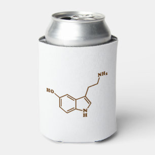 Serotonin-molekulare chemische Formel Dosenkühler