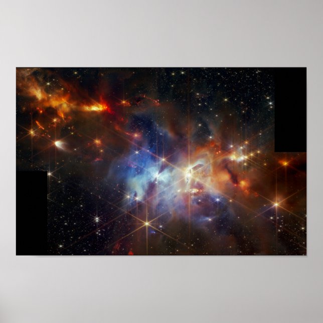 Serpens (NIRCam Image) Poster (Vorne)