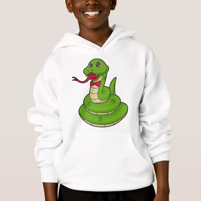 Serpent avec cravate de cabot (Devant)