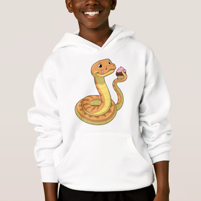 Serpent avec muffin (Devant)