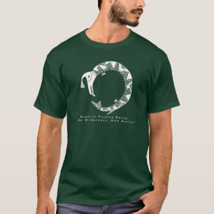 Serpent D'Eau, T-shirt Mimbres Poterie Design
