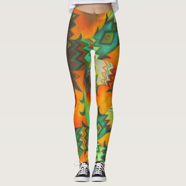 Serpent Fiery Leggings (Devant)