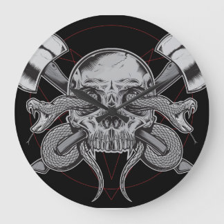 Serpent, horloge crânienne, avec AXES