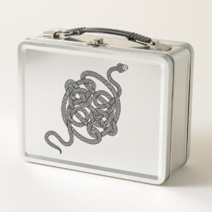 Serpent Knot [schwarz] Metalldose Metall Brotdose