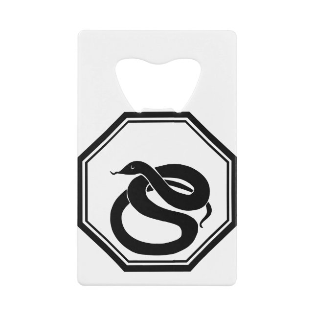 Serpent noir (Devant)