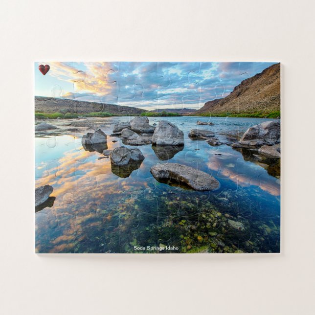 Serpent River Idaho Jigsaw Puzzle (Horizontal)