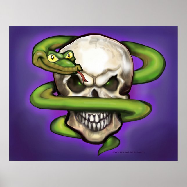 Serpent Skull Poster (Vorne)