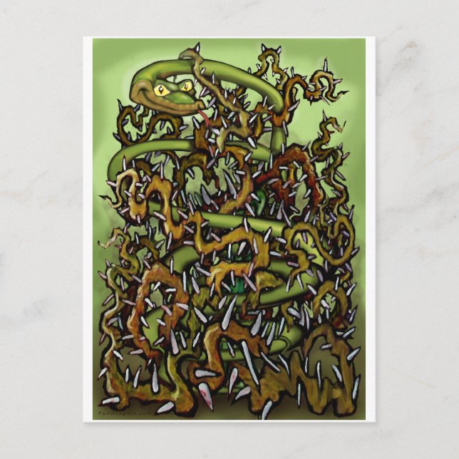Serpent Thorns Postkarte (Vorderseite)