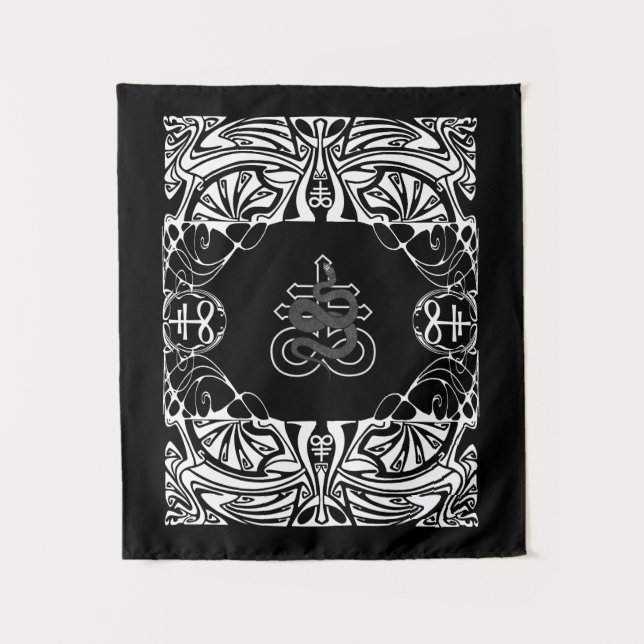 Serpentis Tapestry Wandteppich (Vorderseite)