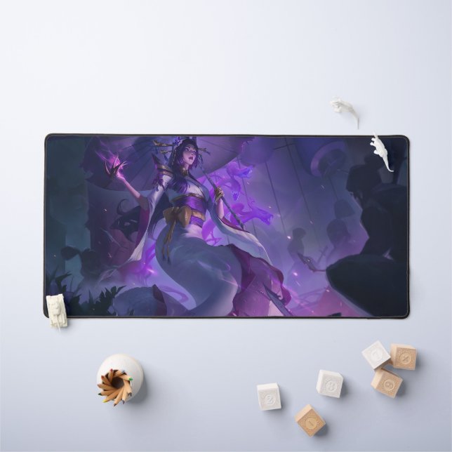 Serpents Embrace Gaming Desk Mat | Assassin-Ventil Schreibtischunterlage (Kindertisch)