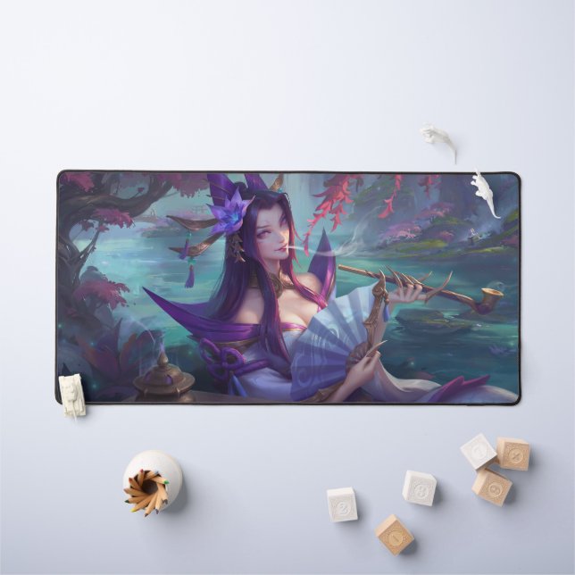 Serpents Embrace Gaming Desk Mat | Assassin-Ventil Schreibtischunterlage (Kindertisch)
