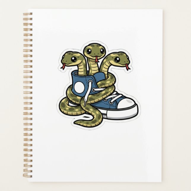 Serpents sur chaussures (Devant)